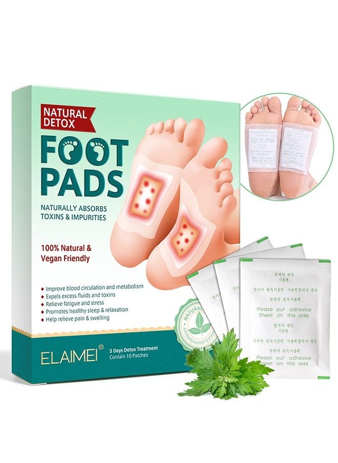 Elaimei 10-Piece Cleansing Detox Foot Pads  - Image 1