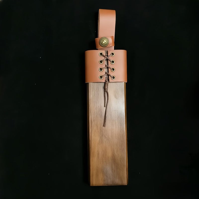 Walnut Wood Knife Sheath Portable Outdoor Hatchet Storage Box - Image 1