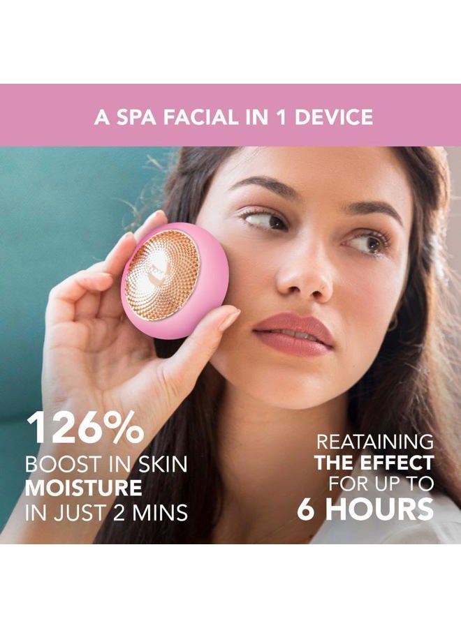 FOREO UFO 2 Supercharged Face Mask - Warming - Face Moisturizer - Dark Spot & Acne Scar Treatment for Face - Anti Aging – Nourishing - Pearl Pink - Image 2