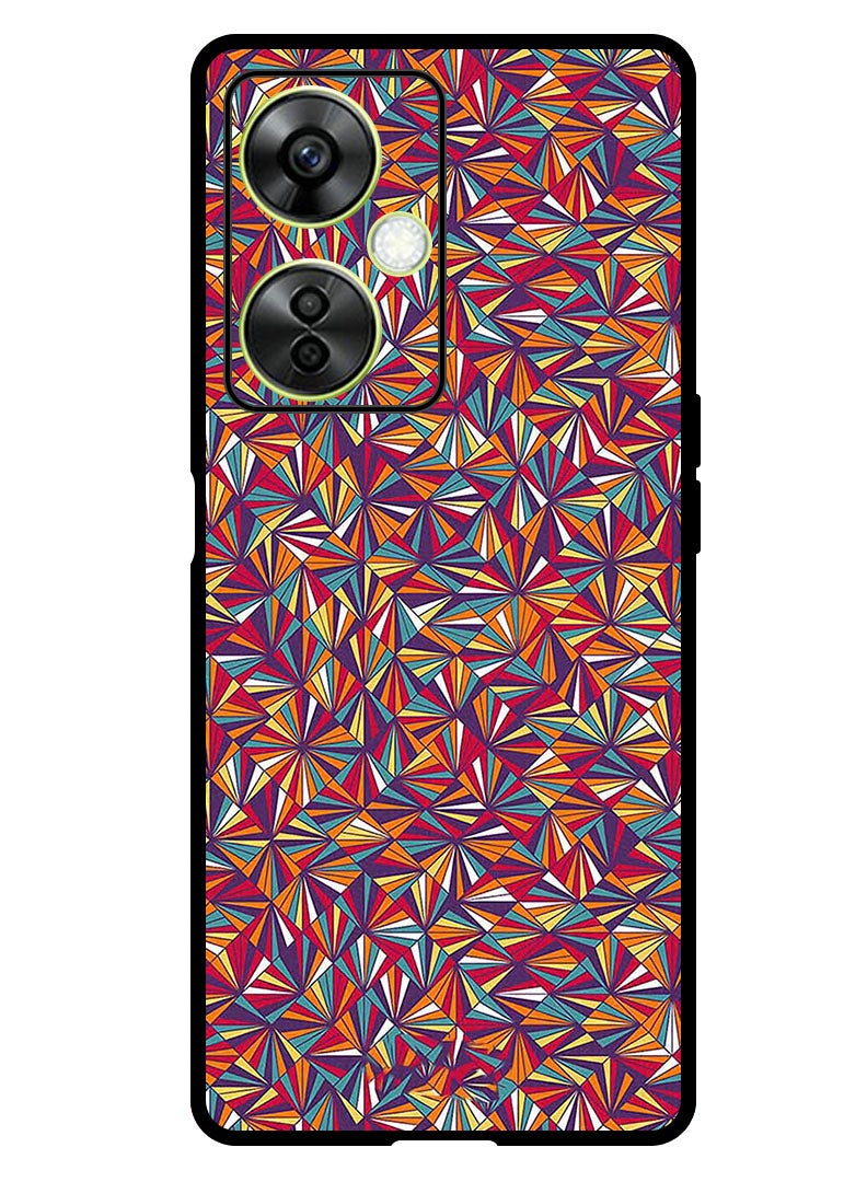 Theodor Protective Case Anti Scratch Shock Proof Bumper Cover For OnePlus Nord N30 Small Rhombus - Image 1