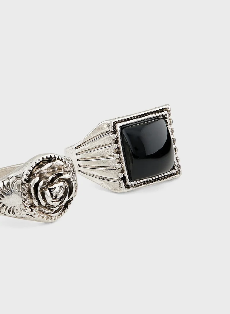 Seventy Five 3 Pack Mix Ring Set