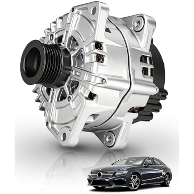 Bestview A0009068601 Alternator 180A 12V Compatible with Mer-cedes B-enz E550 2012-2017, ML550 2013-2014, S550 CL550 CLS550 GL450 GL550 SL550 SLK55, 6-Groove Pulley - Replaces 11808N FG18S029 0141540902 - Image 1