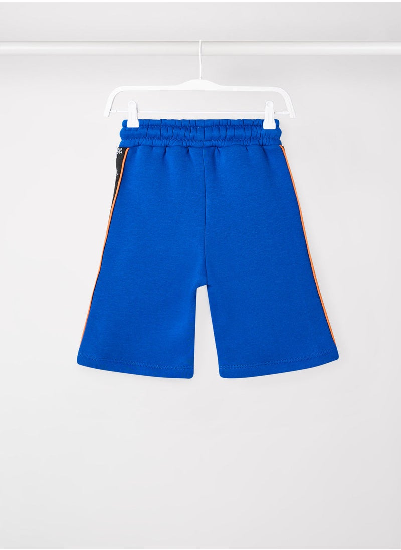 JUST HYPE - Boys Logo Tape Shorts - Image 1