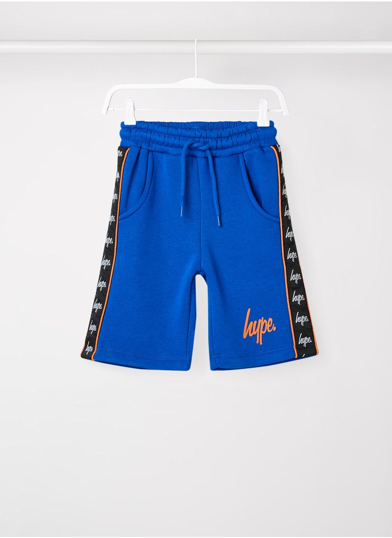 JUST HYPE - Boys Logo Tape Shorts - Image 1