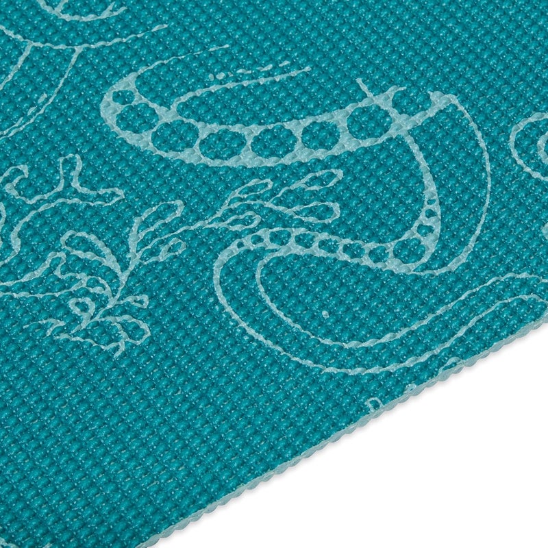 Gaiam Print Yoga Mat, Non Slip Exercise & Fitness Mat for All Types of Yoga, Pilates & Floor Exercises - Image 3