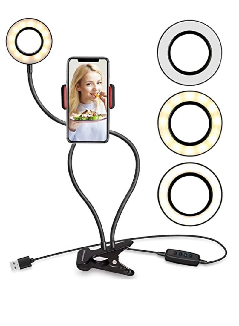 Yuwell Selfie Ring Light Stand For Live Stream Video Call And Taking Pictures Flexible Light For All Mobiles Selfie Light - Image 1