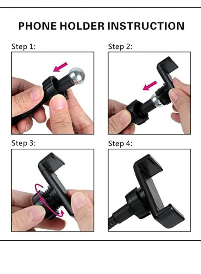 Yuwell Selfie Ring Light Stand For Live Stream Video Call And Taking Pictures Flexible Light For All Mobiles Selfie Light - Image 3