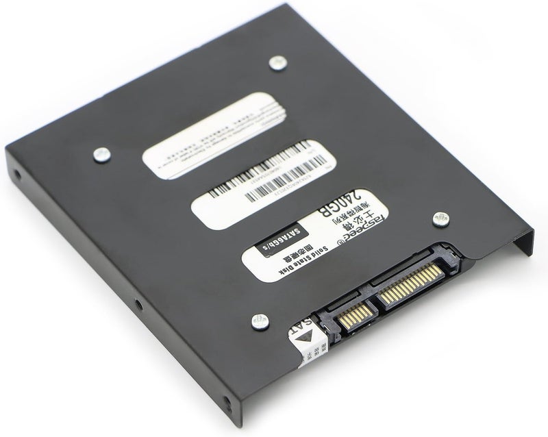 PASOW 2 Pack 2.5" to 3.5" SSD HDD Hard Disk Drive Bays Holder Metal Mounting Bracket Adapter for PC (Bracket) - Image 5