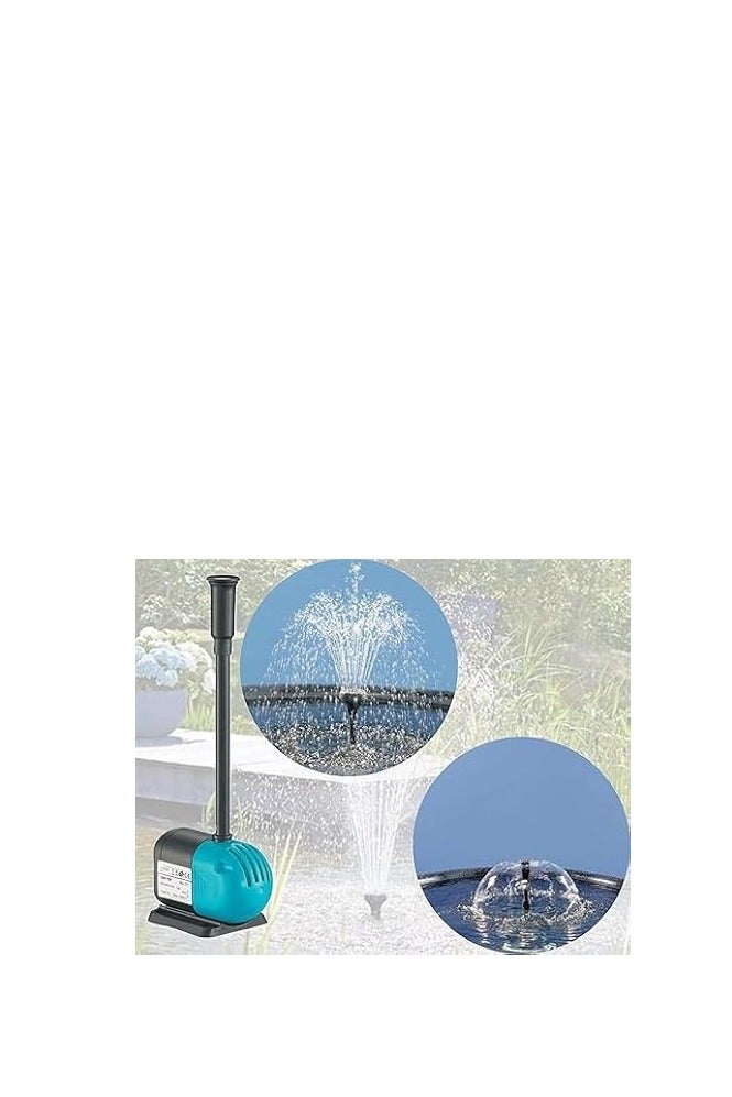 نافورة، مضخة، موديل Xkf-55p، 55 واط، رأس 2.3 متر، تدفق 2300 لتر/ساعة - Image 2