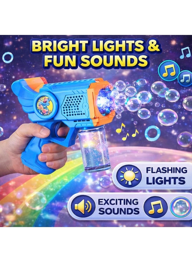 Kids Bubble Gun – Includes 100ml Solution – Comfortable Grip – Fun Gift for Any Occasion - Image 2