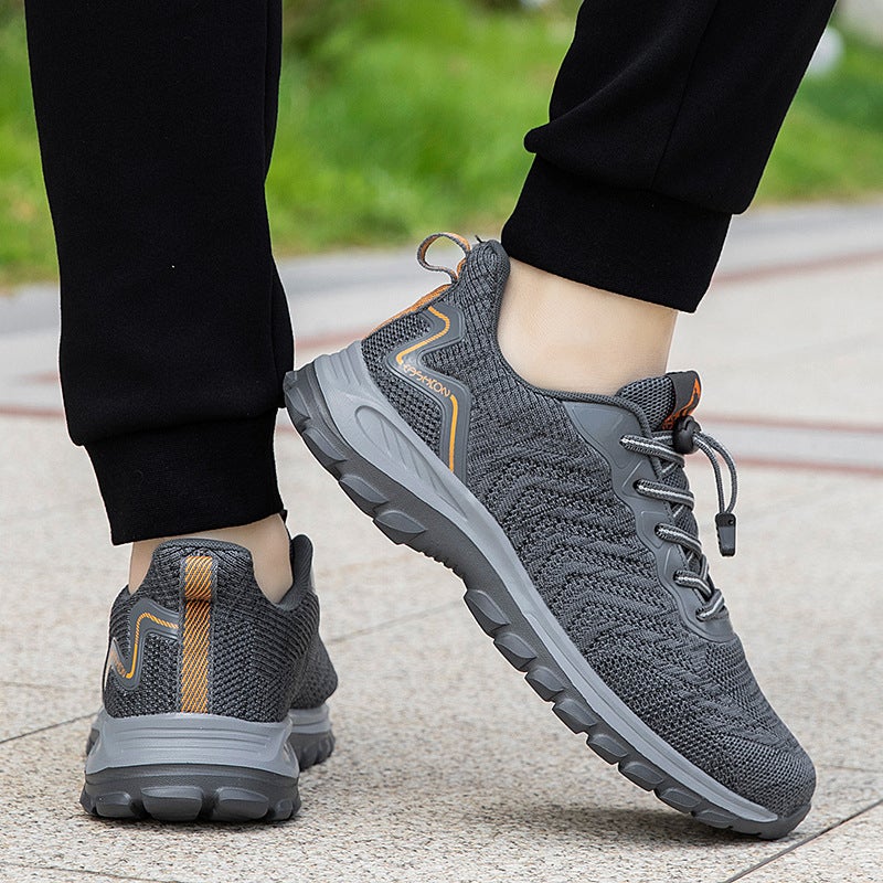 Middle-Aged Sports Shoes, , Middle-Aged And Elderly Walking Shoes, Breathable Soft-Soled Mesh Daily Casual Shoes, Parents' Running Shoes - Image 5