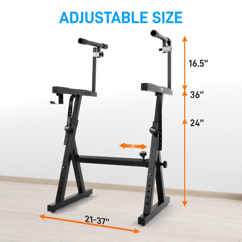 PYLE Heavy-Duty Multi-Functional Music Stand - Z Style & Portable, 2nd Tier, Height & with Adjustment, Digital Keyboard Stand, Rack Case w/Ergonomic Design, for Home Studio etc. - Pyle PKST2TZ , black - Image 5
