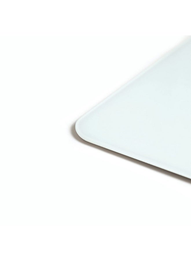 U Brands Magnetic Cubicle/Wall Glass Dry-Erase Board, 20 X 16 Inches, White Frosted Surface, Frameless  - Image 2
