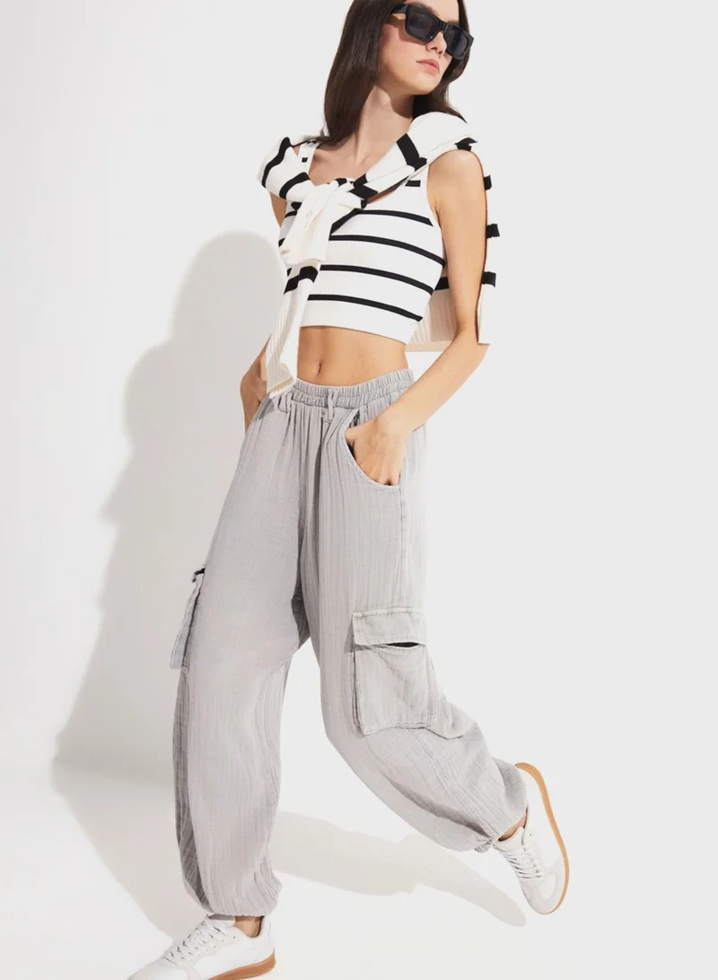 JUNE High Waist Pants