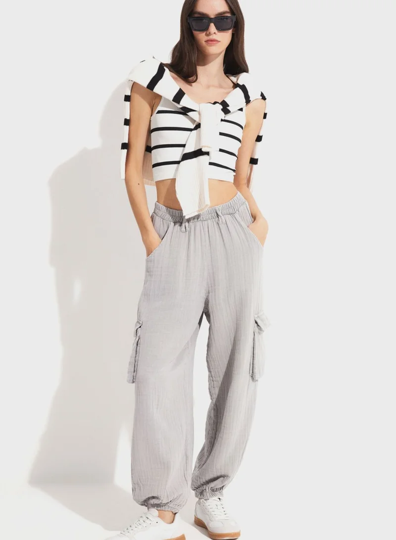 JUNE High Waist Pants