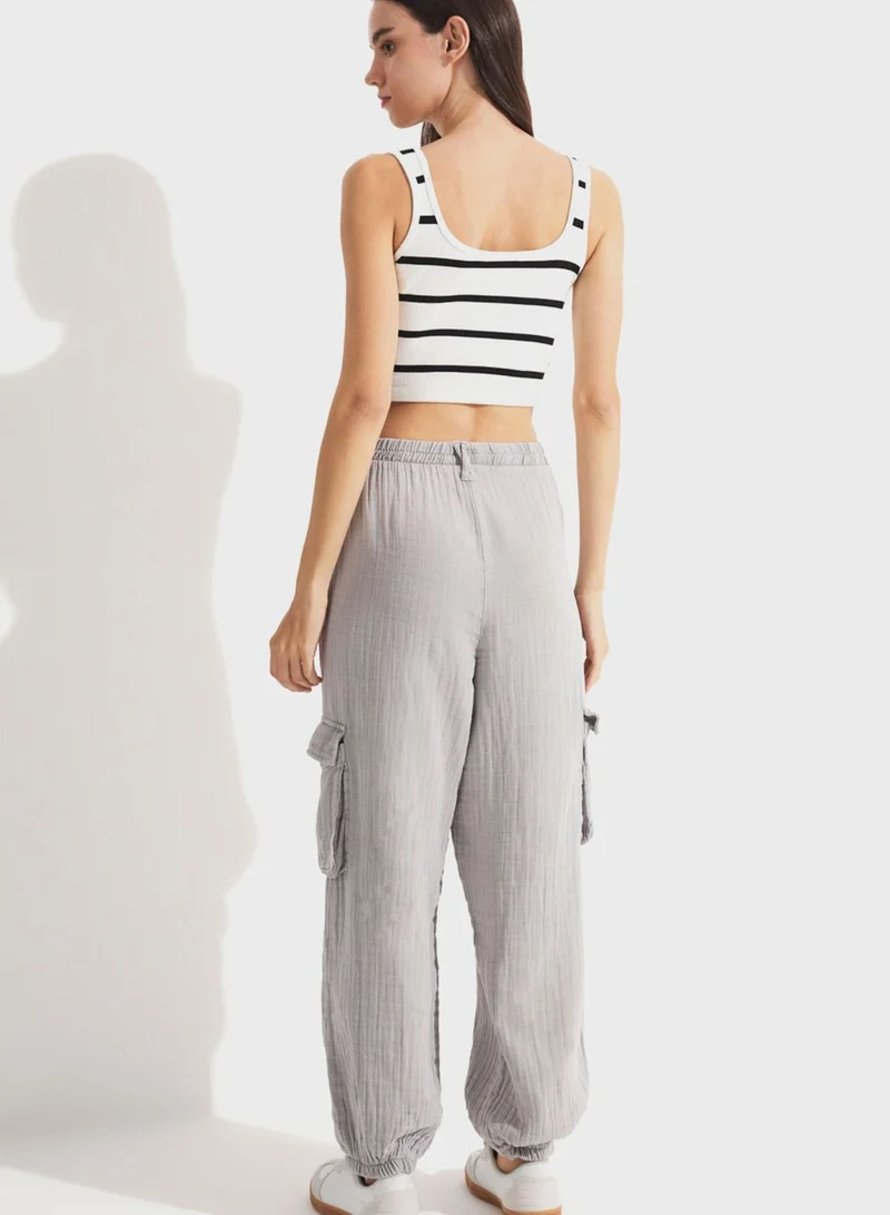 JUNE High Waist Pants