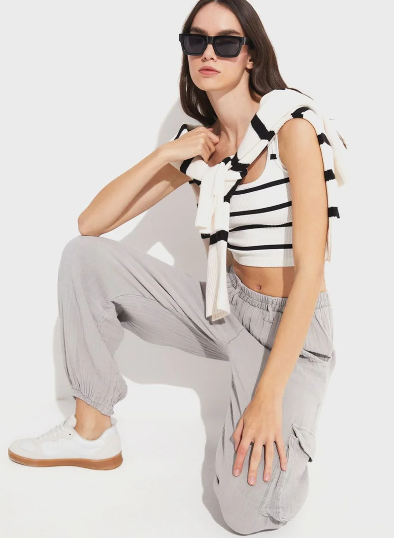 JUNE High Waist Pants