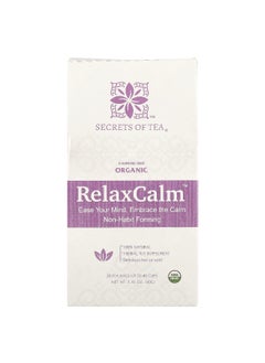 Secrets Of Tea Secrets of Tea, RelaxCalm™, Caffeine Free, 20 Tea Bags, 1.41 oz (40 g)  - Image 1