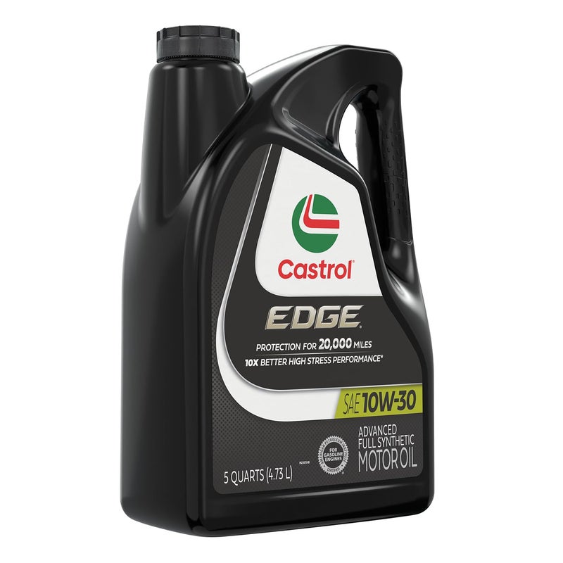Castrol EDGE 10W-30 Advanced Full Synthetic Motor Oil, 5 Quarts - Image 3