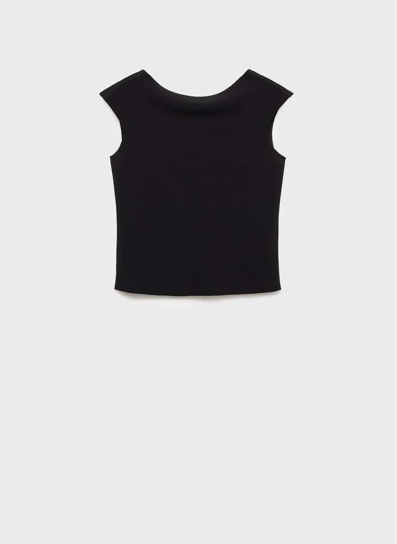 MANGO Open-Back Top