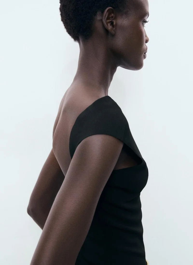 MANGO Open-Back Top