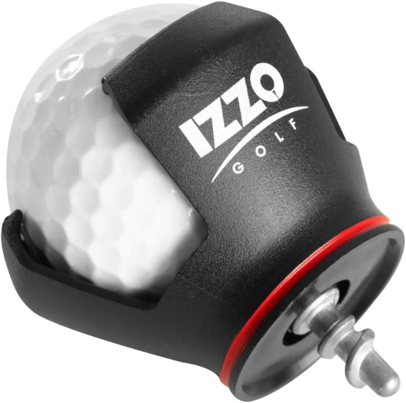 Izzo Golf Ball Grabber For End Of Putter, Screw-In 3-Prong Golf Ball Retriever For Putter - Image 1