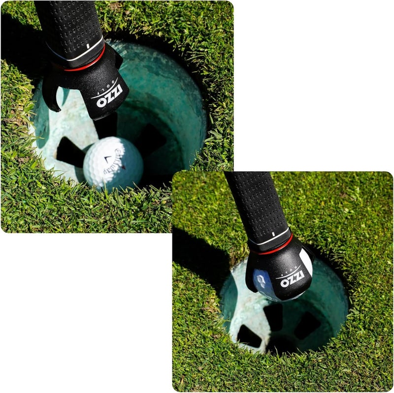 Izzo Golf Ball Grabber For End Of Putter, Screw-In 3-Prong Golf Ball Retriever For Putter - Image 5
