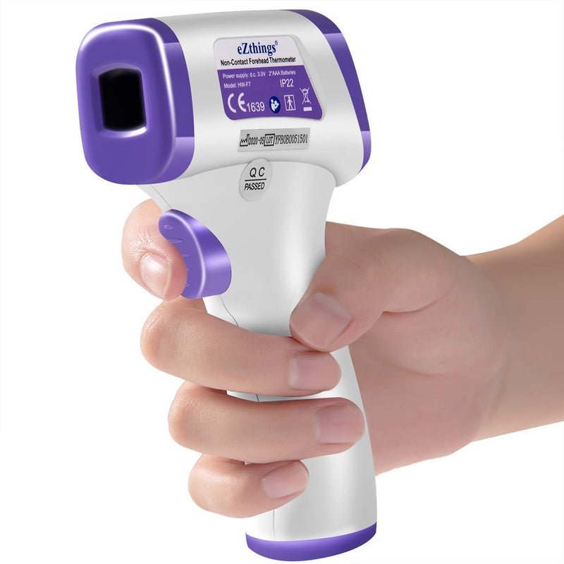 REED مقياس حرارة بالأشعة تحت الحمراء عالي الجودة بدون تلامس مع شاشة LCD للمكاتب الطبية والمستشفيات - Image 1