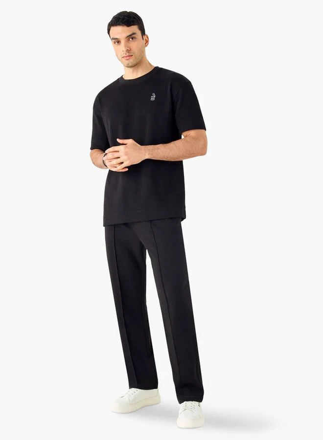 إمبيرور بنطلون رياضي بارز الملمس بخصر مرن وجيوب من إمبيرور