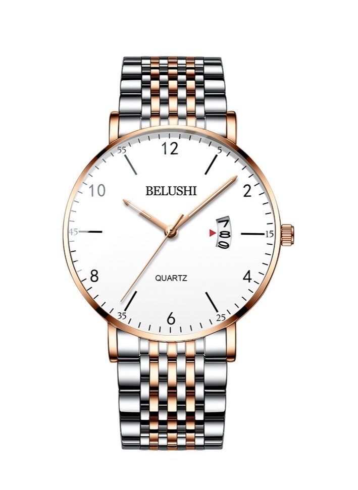 Belushi Fashion Trendy Quartz Watch For Teenagers And Students 