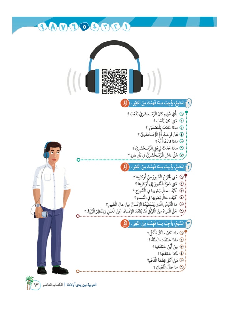 العربية للجميع - مجموعة من 12 كتاب العربية بين يدى اولادنا للطالب - 12 جزء - Image 1