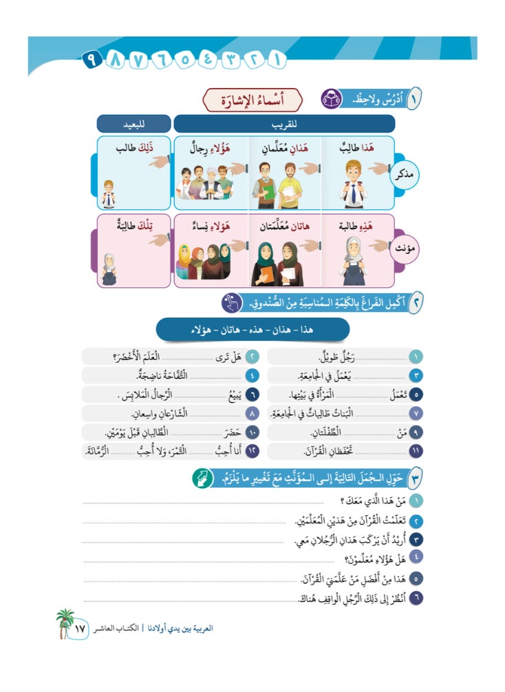 العربية للجميع - مجموعة من 12 كتاب العربية بين يدى اولادنا للطالب - 12 جزء - Image 1