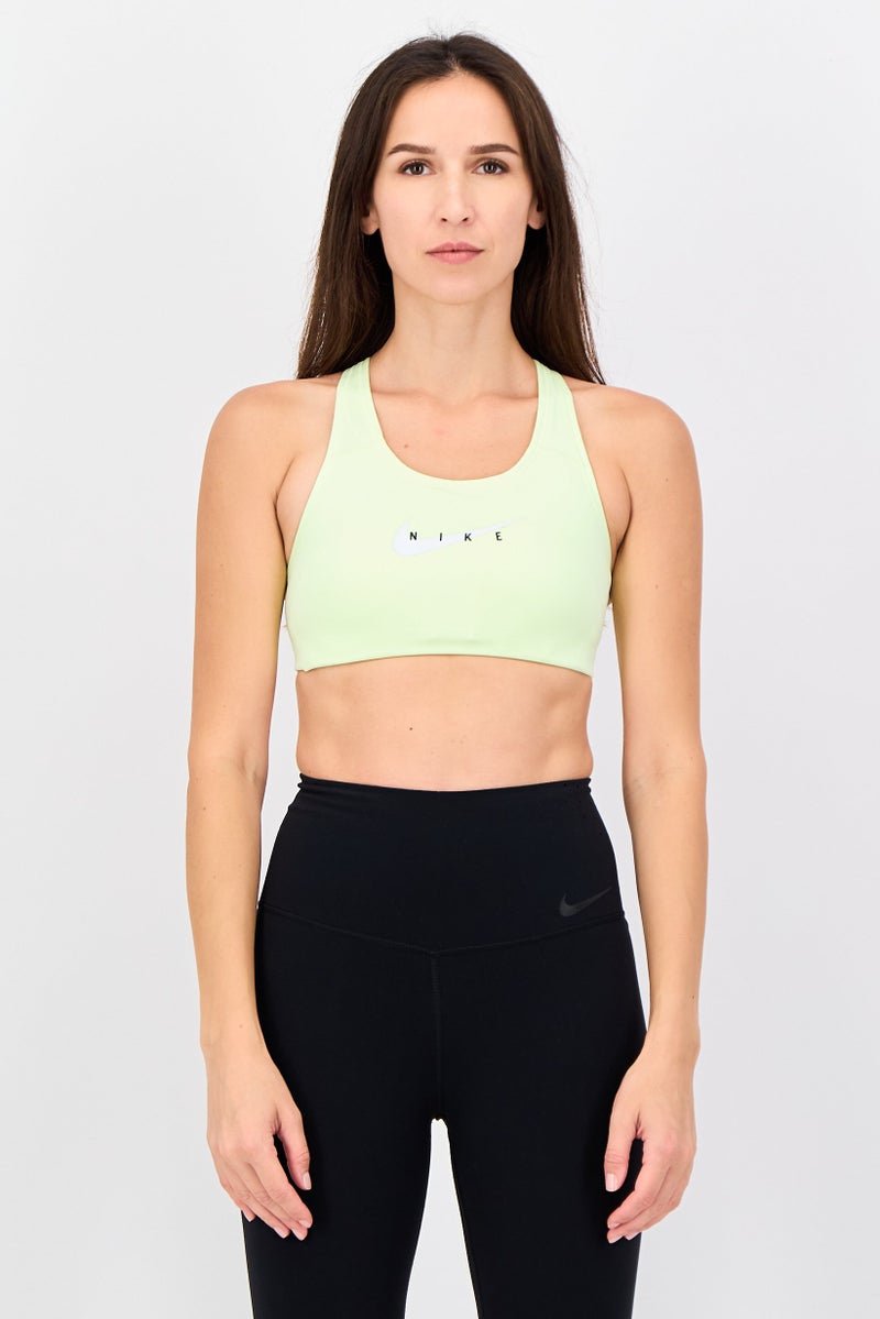 Nike Women Padded Training Sports Bra, Mint Green - Image 1