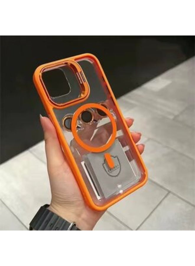 Advanced Protective Case for iPhone 16 Pro with Kickstand and MagSafe ChargingAnd lenses to protect the camera - Image 1