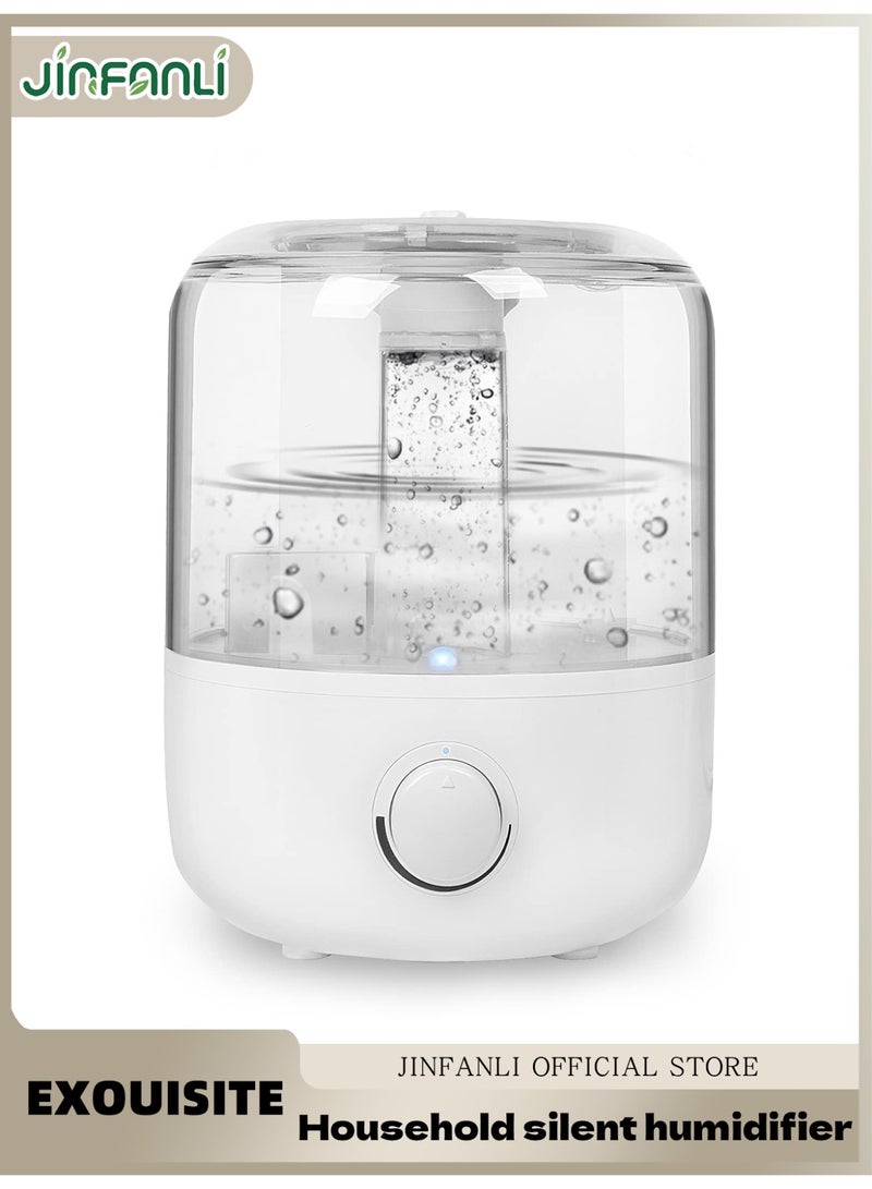 JINFANLI Large Room Humidifier, 4.5L Air Humidifier for Bedroom, Aromatherapy Diffuser, Essential Oil Function, Ultrasonic Cool Mist, Low Noise, Adjustable 360° Knob, Auto Shutoff, Humidifier for Any Room. - Image 1