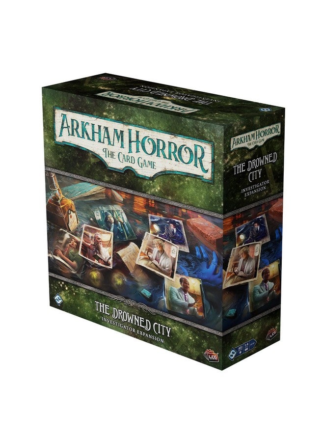 Fantasy Flight Games Arkham Horror The Card Game The Drowned City Investigator Expansion - Includes Six Unique Investigators! Cooperative LCG, Ages 14+, 1-4 Players, 1-2 Hr Playtime, Made - Image 3