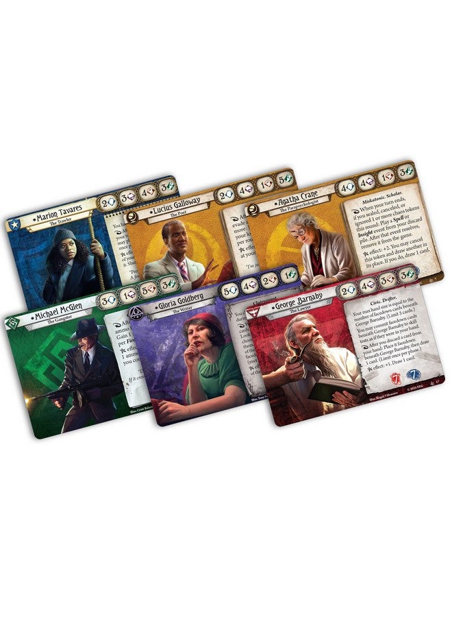 Fantasy Flight Games Arkham Horror The Card Game The Drowned City Investigator Expansion - Includes Six Unique Investigators! Cooperative LCG, Ages 14+, 1-4 Players, 1-2 Hr Playtime, Made - Image 2
