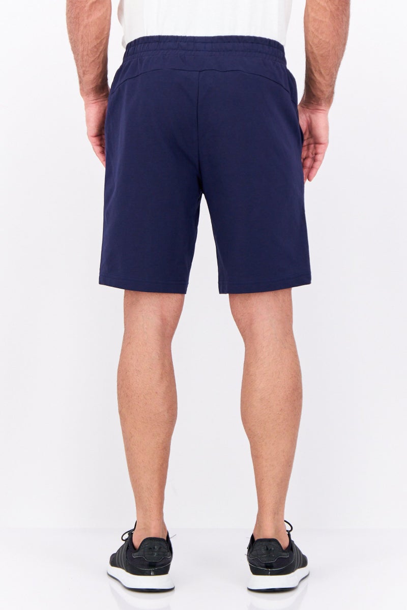 PUMA Men Slim Fit Brand Logo Outdoor Shorts, Navy - Image 3