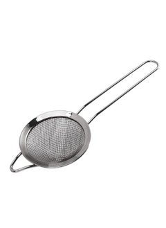 Kitchen Skimmer Spoon 304 Stainless Steel Strainer Multifunctional Fine Mesh Food Filter for Soy Milk Fruit Juice Black Plating