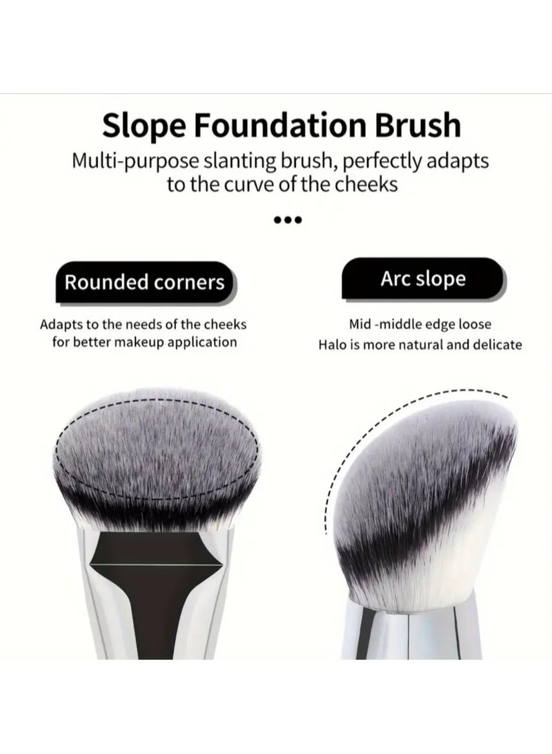 MAANGE 11 Pcs Makeup Tool Set, 4 Pcs Makeup Brushes , 7 Pcs Makeup Puff Accessories, Foundation Brush, Blush Brush, Concealer Brus, Professional Makeup Brush Set, Makeup Brush Tools - Image 2