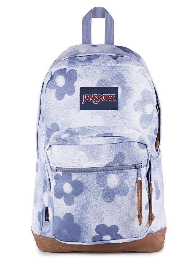 JanSport Right Pack Backpack - Durable Daypack with Padded 15" Laptop Pocket, Graffitied, One size - Image 1
