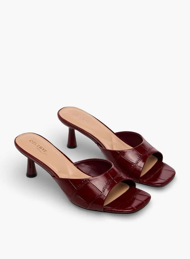 Celeste Women Kitten Heel Sandals