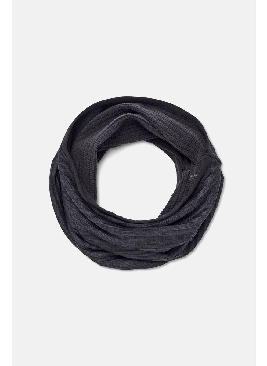 Tchibo Men Multi Purpose Round Scarf, Black  - Image 3