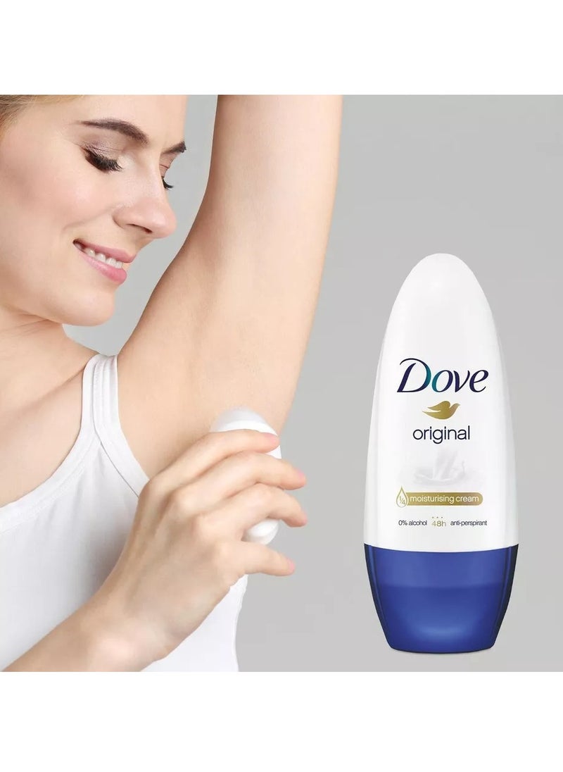 Pack Of 3 Dove Advanced Care Original Roll 50 ML