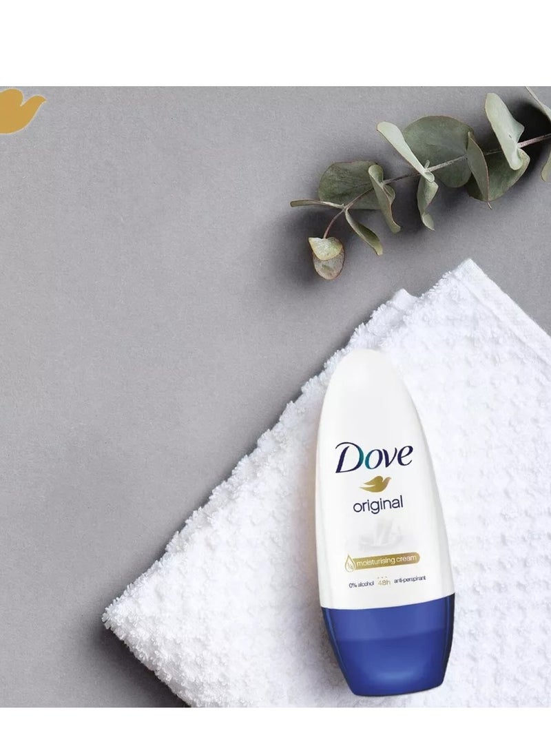 Pack Of 3 Dove Advanced Care Original Roll 50 ML