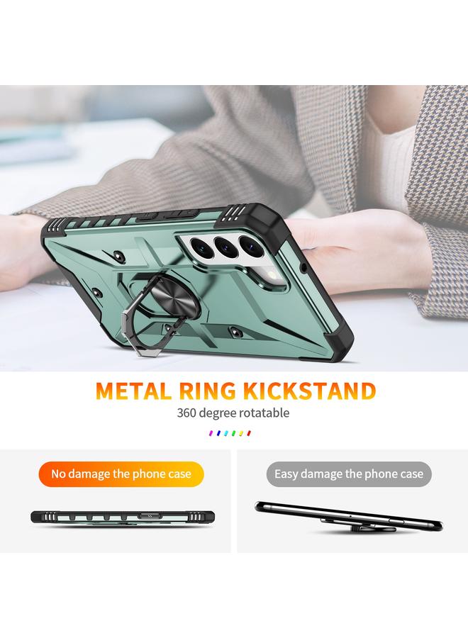 S-TOP Case For Samsung Galaxy S21+ 5G Ring Holder Phone Case - Image 5