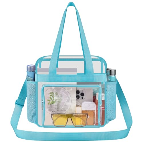 Oraben Clear Bag for Stadium Events 12x6x12 Clear Tote Bag Transparent Bag for Sports Concert - Image 1