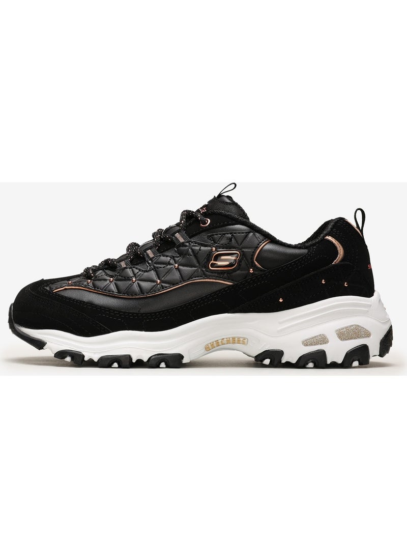 SKECHERS D'LITES - GLAMOR FEELS Women's Black Sneakers - 13087 BKRG  - Image 5
