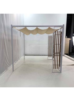 DANUBE HOME Aafra Gazebo Party Tent Heavy Duty Party Tent For Camping Wedding Party Patio Backyard Lawn Beach Modern Outdoor Furniture 2.3X2.3M  - Image 4