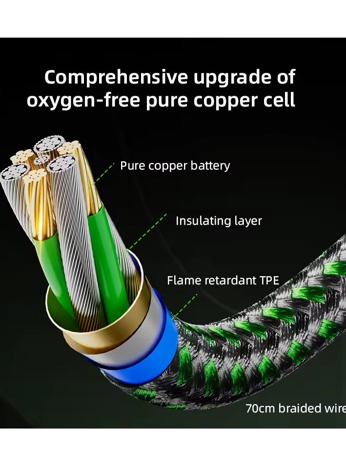 بيفا بييفا GS3 PRO-Z كابل Type C 4 في 1 دعم صوت 32 بت طاقة شحن 60 واط - Image 5